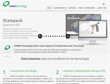 Tablet Screenshot of cimnetecnologia.com